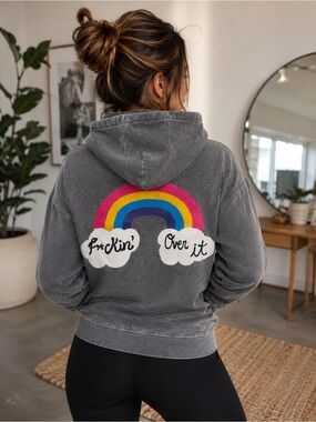 Wren + Glory Over It hoodie 🍭🌈